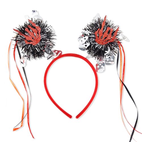 YiQinzcxg Hexenleiche Kopfbedeckung Gothicismus Haarband Neuheit Quasten Haarreifen Kreative Kopfbedeckung Mit Weicher Skeletthand YiQinzcxg Hexenleiche Kopfbedeckung Gothicismus Haarband Neuheit Quasten Haarreifen Kreative Kopfbedeckung Mit Weicher Skeletthand von YiQinzcxg