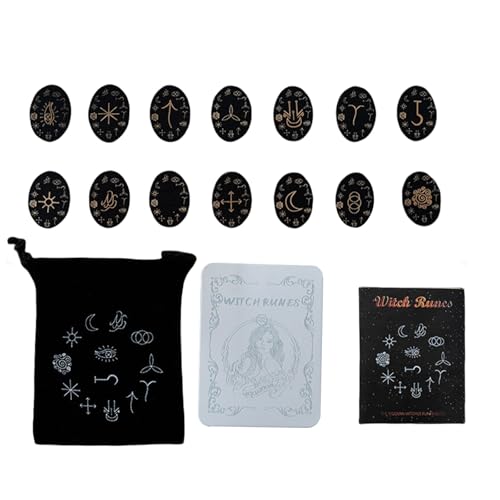 YiQinzcxg Holzschnitt Orakel ODivinations Witchcrafts Holz Mit Tragebox Für Reisesteine Set YiQinzcxg Holzschnitt Orakel ODivinations Witchcrafts Holz Mit Tragebox Für Reisesteine Set von YiQinzcxg