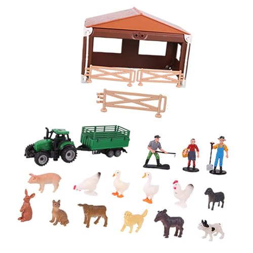 YiQinzcxg Kinder Farm Landschaft BAU Set 21 Plastikbauernhaus Accessoires Mit Tieren Bauern Für Rollenspiele Entwicklung Bildungsfarm Spielzeug Kinderspiele Kinder YiQinzcxg Kinder Farm Landschaft BAU Set 21 Plastikbauernhaus Accessoires Mit Tieren Bauern Für Rollenspiele Entwicklung Bildungsfarm Spielzeug Kinderspiele Kinder von YiQinzcxg