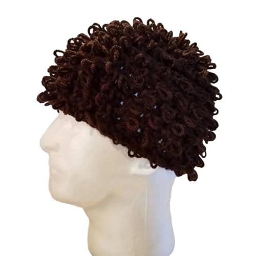 YiQinzcxg Lustiger Perücken Haarhut Für Erwachsene Lustiger Gestrickter Totenkopf Handgemachter Mit Lockigem Haar Maskeraden Party Kostüm Fotografie YiQinzcxg Lustiger Perücken Haarhut Für Erwachsene Lustiger Gestrickter Totenkopf Handgemachter Mit Lockigem Haar Maskeraden Party Kostüm Fotografie von YiQinzcxg