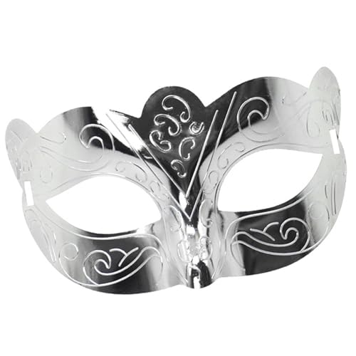 YiQinzcxg Metallic Masquerade Halbgesicht Maske Halloween Party Augenmaske Für Männer Frauen Maskerade Hochzeit Halloween Kostümzubehör YiQinzcxg Metallic Masquerade Halbgesicht Maske Halloween Party Augenmaske Für Männer Frauen Maskerade Hochzeit Halloween Kostümzubehör von YiQinzcxg