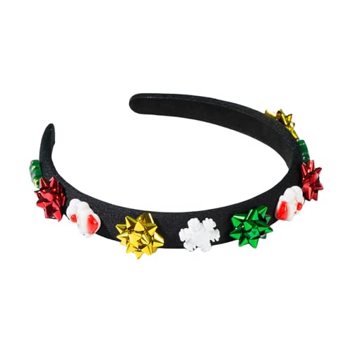 YiQinzcxg Neujahr Weihnachten Kopfbedeckung Stirnband Foto Requisiten Party Cosplay Kostüme Tanzparty Stirnband Weihnachten von YiQinzcxg