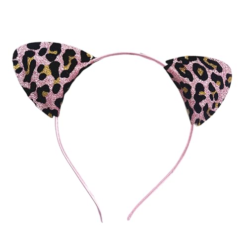 YiQinzcxg Party Hairhoop Glitzernde Pulverkatzen Ohrhaarband Mit Tierdruck Für Geburtstagsfeier Frauen Musikfestival Kopfbedeckung YiQinzcxg Party Hairhoop Glitzernde Pulverkatzen Ohrhaarband Mit Tierdruck Für Geburtstagsfeier Frauen Musikfestival Kopfbedeckung von YiQinzcxg
