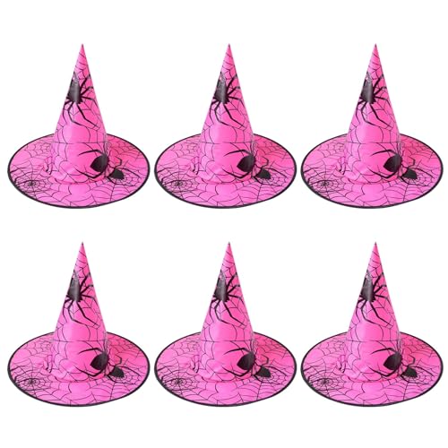 YiQinzcxg Set Mit 6 Stoffhut Partyzubehör Halloween Hexenhut Rollenspiel Zaubererhut Für Halloween Partys Und Verkleidungen YiQinzcxg Set Mit 6 Stoffhut Partyzubehör Halloween Hexenhut Rollenspiel Zaubererhut Für Halloween Partys Und Verkleidungen von YiQinzcxg