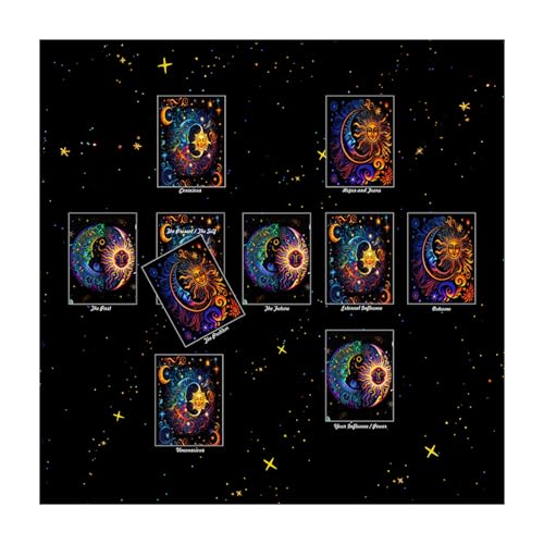 YiQinzcxg Tarots Tischdeckel Gotteskenner Tisch Deckt 3 Größe Optional Oracles Brettspiel Matte Square Pendel Altars Tischtuch YiQinzcxg Tarots Tischdeckel Gotteskenner Tisch Deckt 3 Größe Optional Oracles Brettspiel Matte Square Pendel Altars Tischtuch von YiQinzcxg