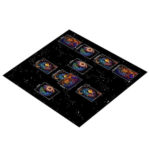 YiQinzcxg Tarots Tischdeckel Gotteskenner Tisch Deckt 3 Größe Optional Oracles Brettspiel Matte Square Pendel Altars Tischtuch YiQinzcxg Tarots Tischdeckel Gotteskenner Tisch Deckt 3 Größe Optional Oracles Brettspiel Matte Square Pendel Altars Tischtuch von YiQinzcxg