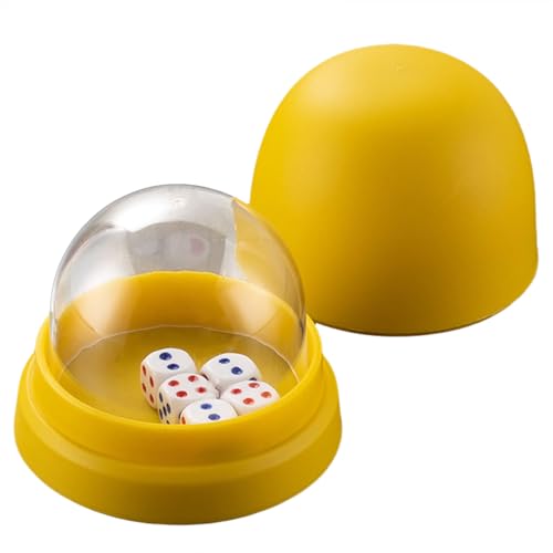 YiQinzcxg Zuverlässigkeit Dices Rolling Cups Dices Cup Mit 5 Dices Verhindern Betrug Dices Basisspiel Für Die Verwendung YiQinzcxg Zuverlässigkeit Dices Rolling Cups Dices Cup Mit 5 Dices Verhindern Betrug Dices Basisspiel Für Die Verwendung von YiQinzcxg