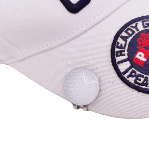 YiZYiF Golfzubehör Hutklammer Mark: Magnetisches Ballmarker Fürs Grün, Verbrauchbares Golf-ballmarkierungselement Golfball Einheitsgröße von YiZYiF