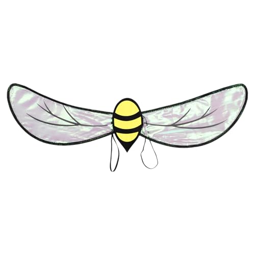 YiZYiF Mädchen Biene Cosplay Zubehör Hummel Kostüm Bienenflügel Elfenflügel Hummel Haarreif Kopfbedeckung Halloween Fasching Typ A-1 One Size YiZYiF Mädchen Biene Cosplay Zubehör Hummel Kostüm Bienenflügel Elfenflügel Hummel Haarreif Kopfbedeckung Halloween Fasching Typ A-1 One Size von YiZYiF