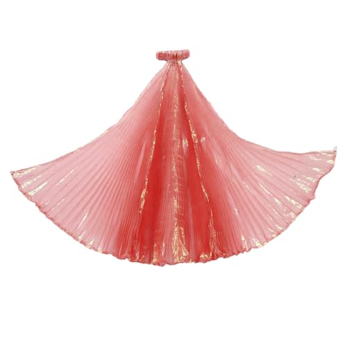 YiZYiF Mädchen Cosplay Kostüm Kostümparty Junge Mädchen Umhang Mystische Flügel Korallenflügel Rot 65cm YiZYiF Mädchen Cosplay Kostüm Kostümparty Junge Mädchen Umhang Mystische Flügel Korallenflügel Rot 65cm von YiZYiF