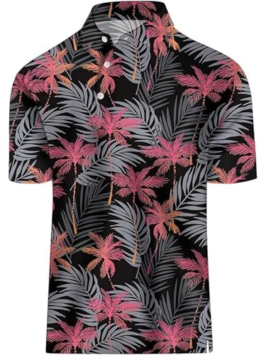 YiZYiF Minimalistisches Herren-golfhemd Mit Knopfverschluss, Karomuster, Umschlagkragen, 3d-digitaldruck, Kurzarm, Locker Und Leger Typ R 3XL YiZYiF Minimalistisches Herren-golfhemd Mit Knopfverschluss, Karomuster, Umschlagkragen, 3d-digitaldruck, Kurzarm, Locker Und Leger Typ R 3XL von YiZYiF