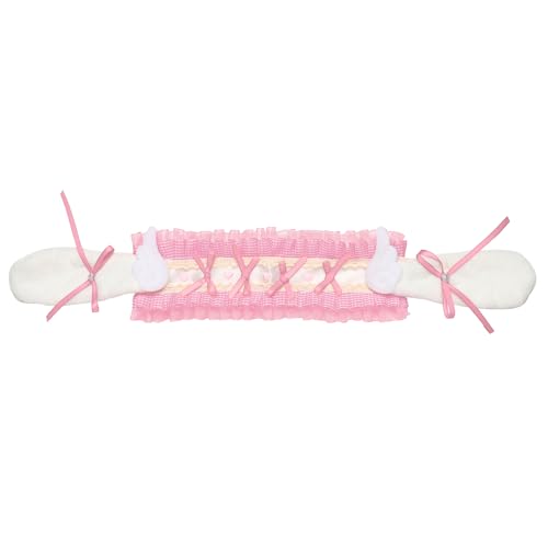 YiZYiF Niedliches Lolita Hasenohr-Haarband mit Clips Plüsch-Ohren-Haarband Mädchenkostüm-Zubehör Rosa 4 One Size YiZYiF Niedliches Lolita Hasenohr-Haarband mit Clips Plüsch-Ohren-Haarband Mädchenkostüm-Zubehör Rosa 4 One Size von YiZYiF