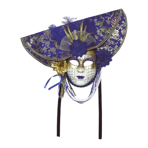 YiZYiF Übertriebene Venezianische Feder Karnevalsmaskerade Maske Halloween Cosplay Hochzeit Abschlussfeier Party Blau Einheitsgröße YiZYiF Übertriebene Venezianische Feder Karnevalsmaskerade Maske Halloween Cosplay Hochzeit Abschlussfeier Party Blau Einheitsgröße von YiZYiF