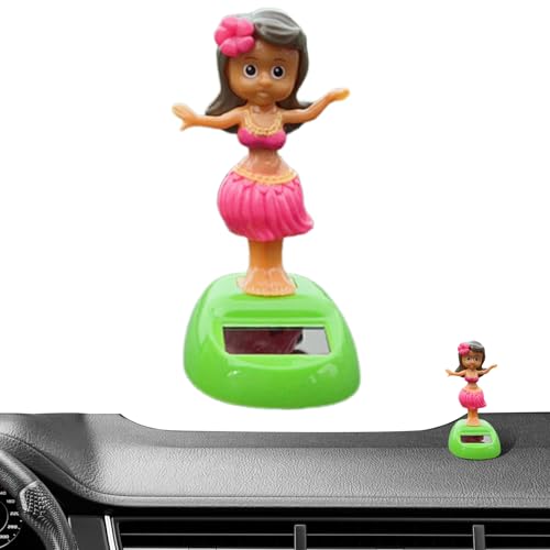 Yianyal Autodashboard Dekoration, Schwingendes Mädchen Figur Mit Solarenergie, Wetterbeständiges Fahrzeuginnenaccessoire Tanzende Statue Yianyal Autodashboard Dekoration, Schwingendes Mädchen Figur Mit Solarenergie, Wetterbeständiges Fahrzeuginnenaccessoire Tanzende Statue von Yianyal