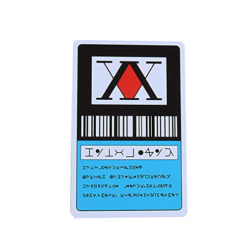Yicare Anime Aufkleber Hunter x Hunter Licence Card Stickers Laptop Notebook Skateboard Kreditkarte Lizenzkarte von Yicare