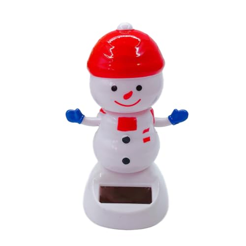 Yidueace Auto-Armaturenbrett | Weihnachten solarbetriebenes Wackelkopf-Tanzspielzeug - Niedliche Auto-Armaturenbrett-Ornamente, Auto-schwingendes Tanzspielzeug, Auto-Ornament-Zubehör Yidueace Auto-Armaturenbrett | Weihnachten solarbetriebenes Wackelkopf-Tanzspielzeug - Niedliche Auto-Armaturenbrett-Ornamente, Auto-schwingendes Tanzspielzeug, Auto-Ornament-Zubehör von Yidueace