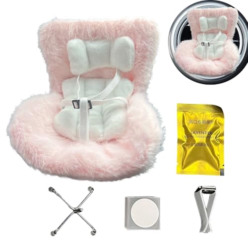 Yidueace Autositz Für Babypuppe - Puppenautositz | Süßer 17cm Plüschsitz für Kinder Fahrzeug Deko Reisespiel Yidueace Autositz Für Babypuppe - Puppenautositz | Süßer 17cm Plüschsitz für Kinder Fahrzeug Deko Reisespiel von Yidueace