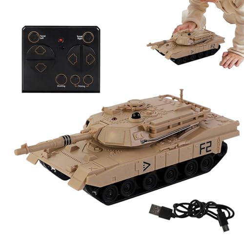Yidueace RC Panzer Für Erwachsene | 2,4 Ghz Fernsteuerung Auto | 360 Grad Drehung Wiederaufladbares Modellfahrzeug | Für Rennen Outdoor Kinder Und Erwachsene von Yidueace