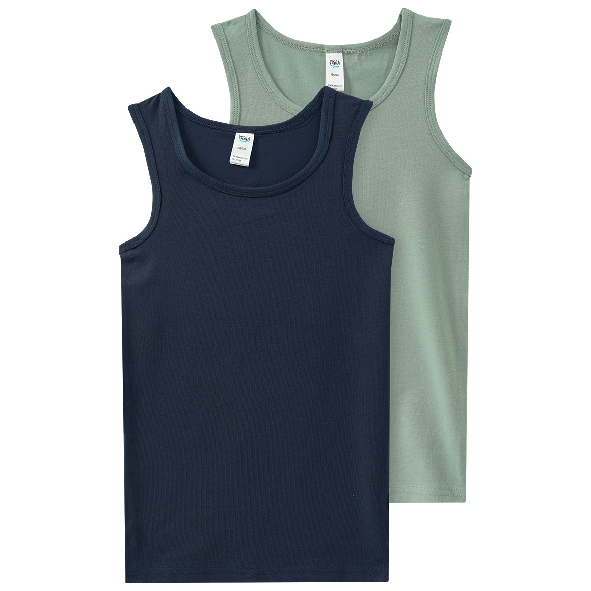 2 Jungen Unterhemden im Set von Yigga