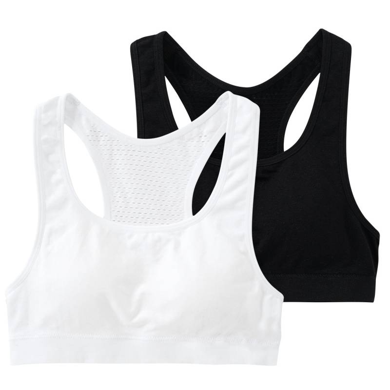 2 Mädchen Bustiers im Basic-Look von Yigga