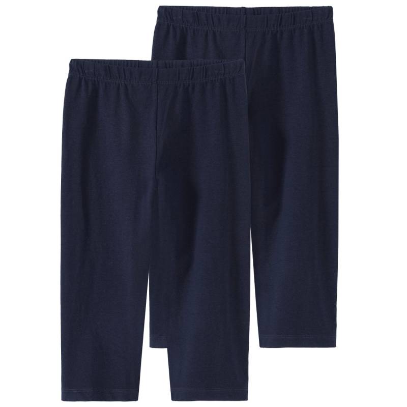2 Mädchen Capri-Leggings im Basic-Look von Yigga