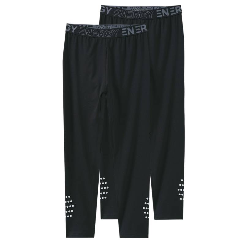 2 Mädchen Thermo-Leggings mit Elastikbund 2 Mädchen Thermo-Leggings mit Elastikbund von Yigga