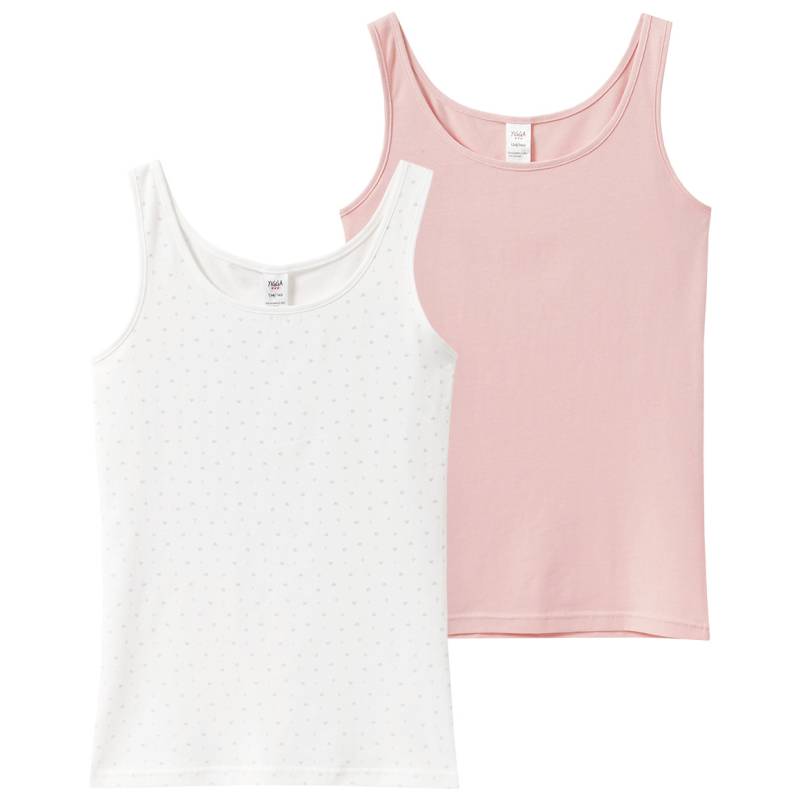 2 Mädchen Unterhemden im Set von Yigga