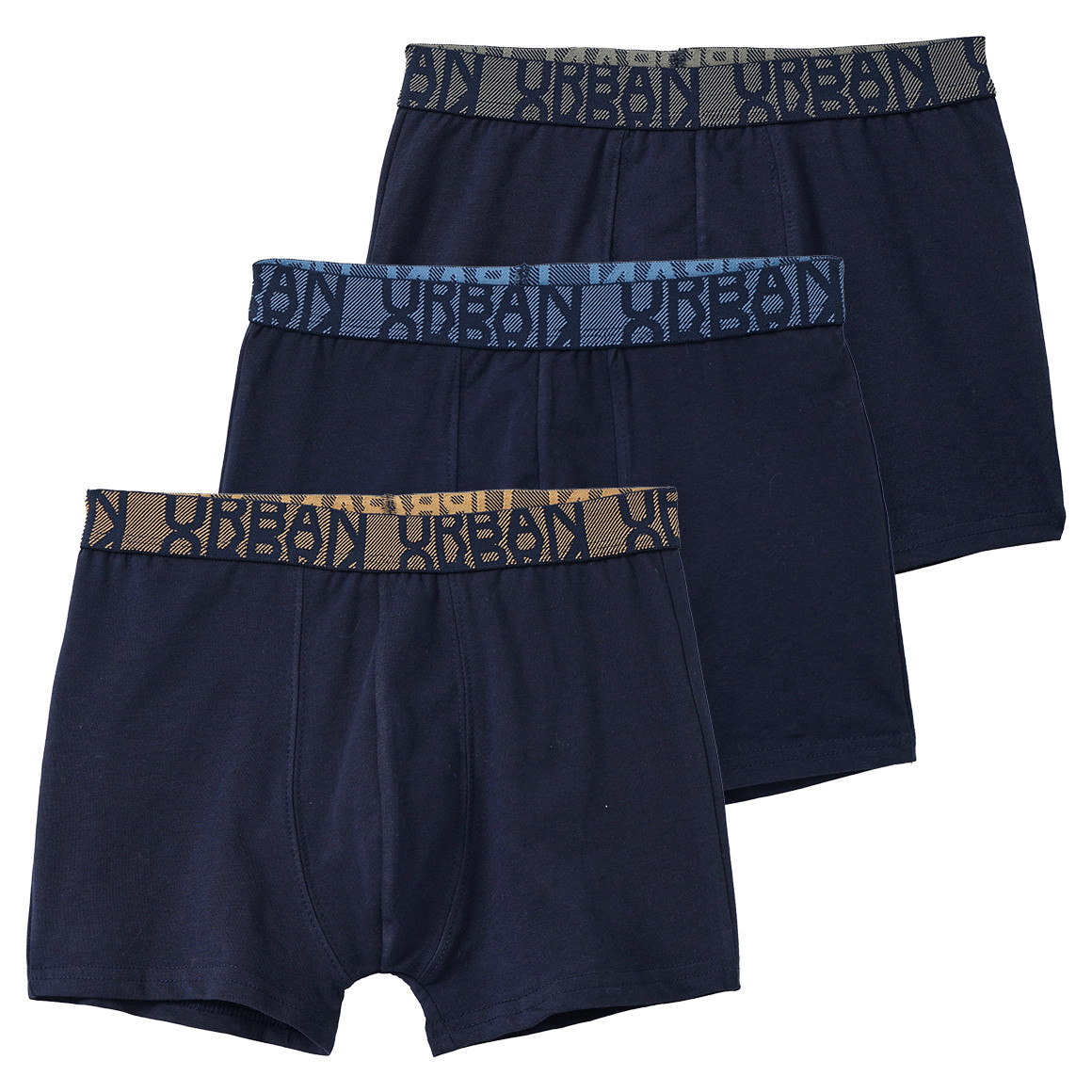 3 Jungen Boxer im Basic-Look 3 Jungen Boxer im Basic-Look von Yigga