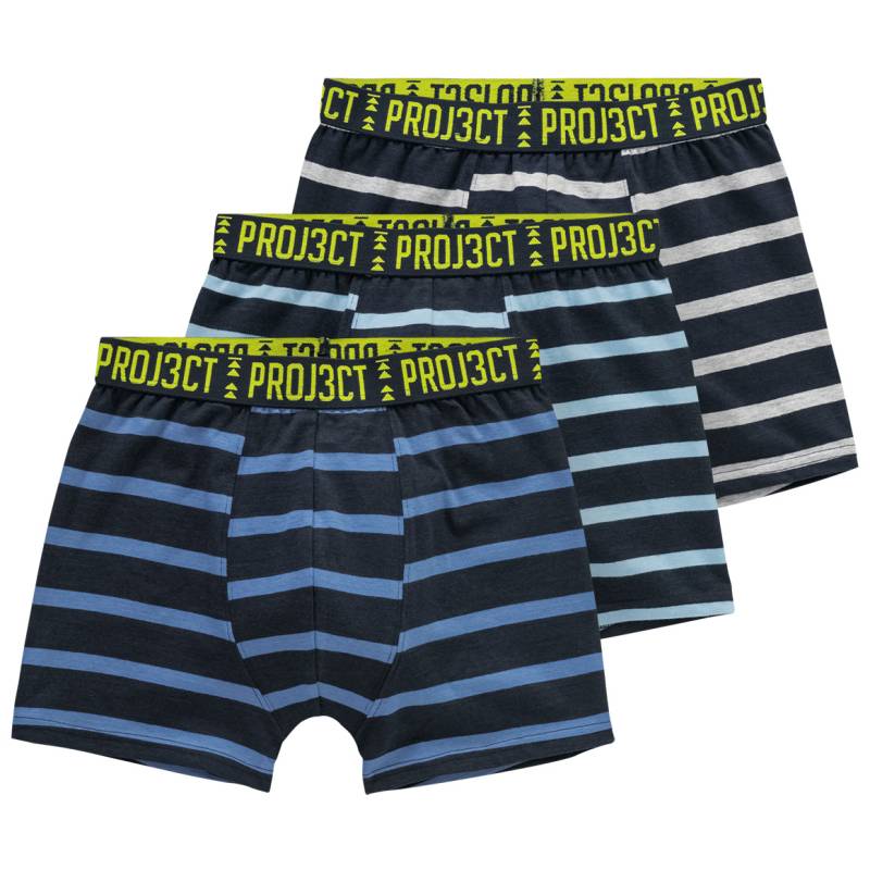 3 Jungen Boxer im Ringel-Look von Yigga