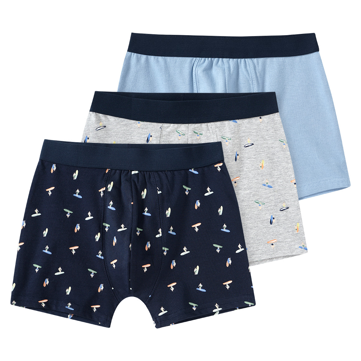 3 Jungen Boxer in unterschiedlichen Dessins 3 Jungen Boxer in unterschiedlichen Dessins von Yigga