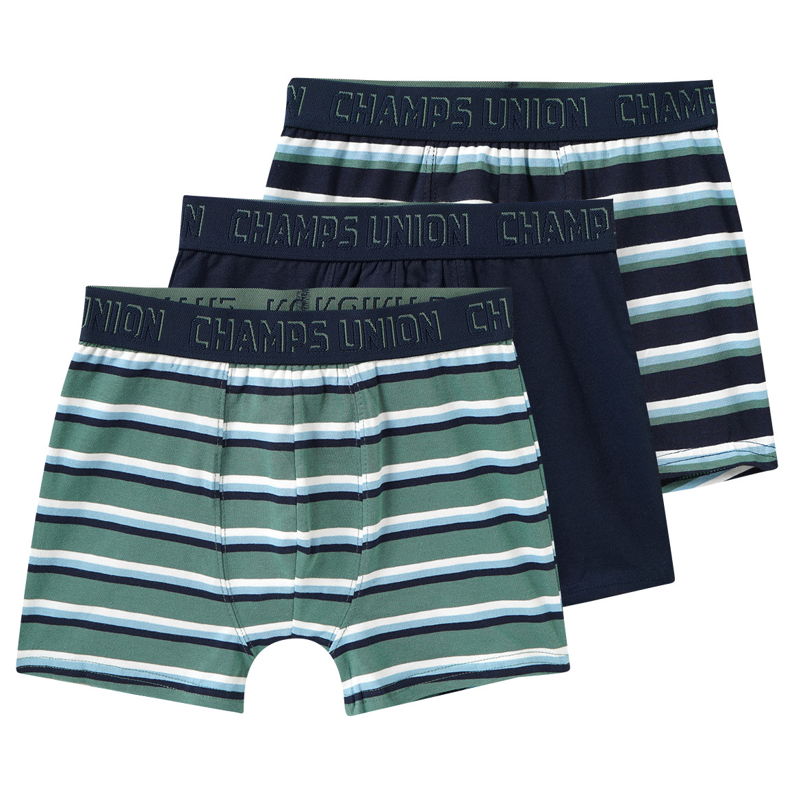 3 Jungen Boxer in verschiedenen Dessins von Yigga