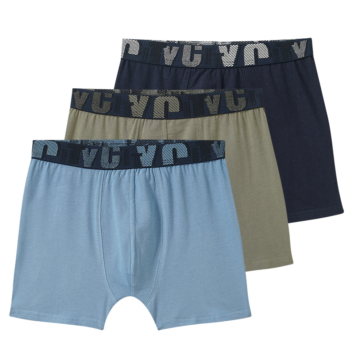 3 Jungen Boxer in verschiedenen Farben 3 Jungen Boxer in verschiedenen Farben von Yigga