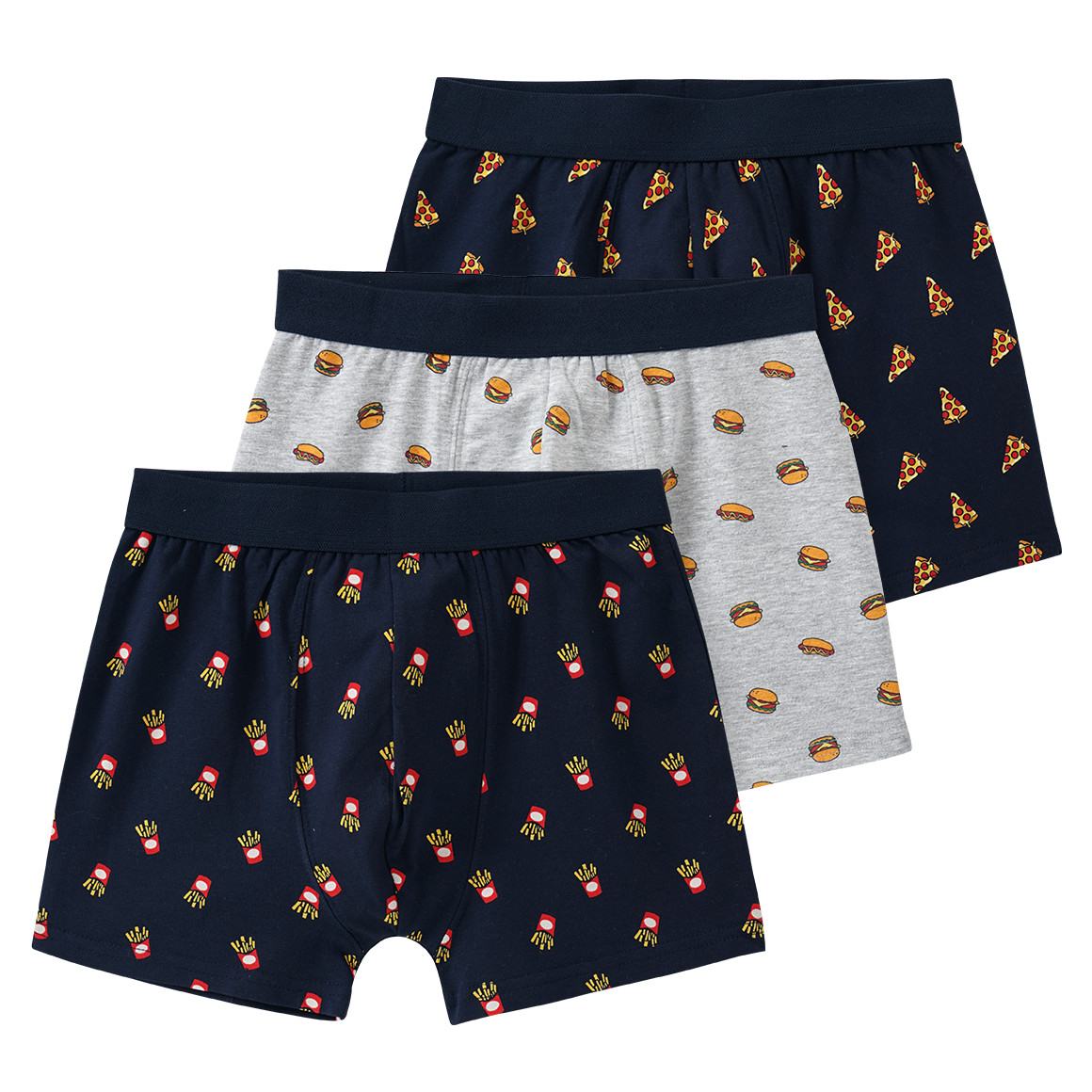 3 Jungen Boxer mit Fun-Motiven 3 Jungen Boxer mit Fun-Motiven von Yigga
