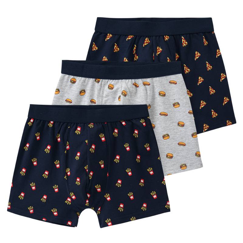 3 Jungen Boxer mit Fun-Motiven von Yigga