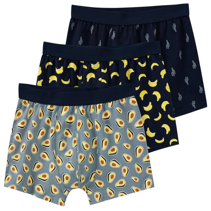 3 Jungen Boxer mit Fun-Motiven von Yigga