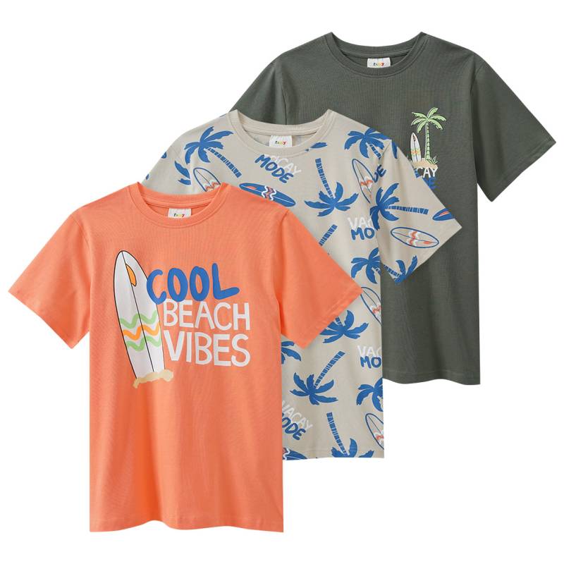 3 Jungen T-Shirts in verschiedenen Dessins von Yigga