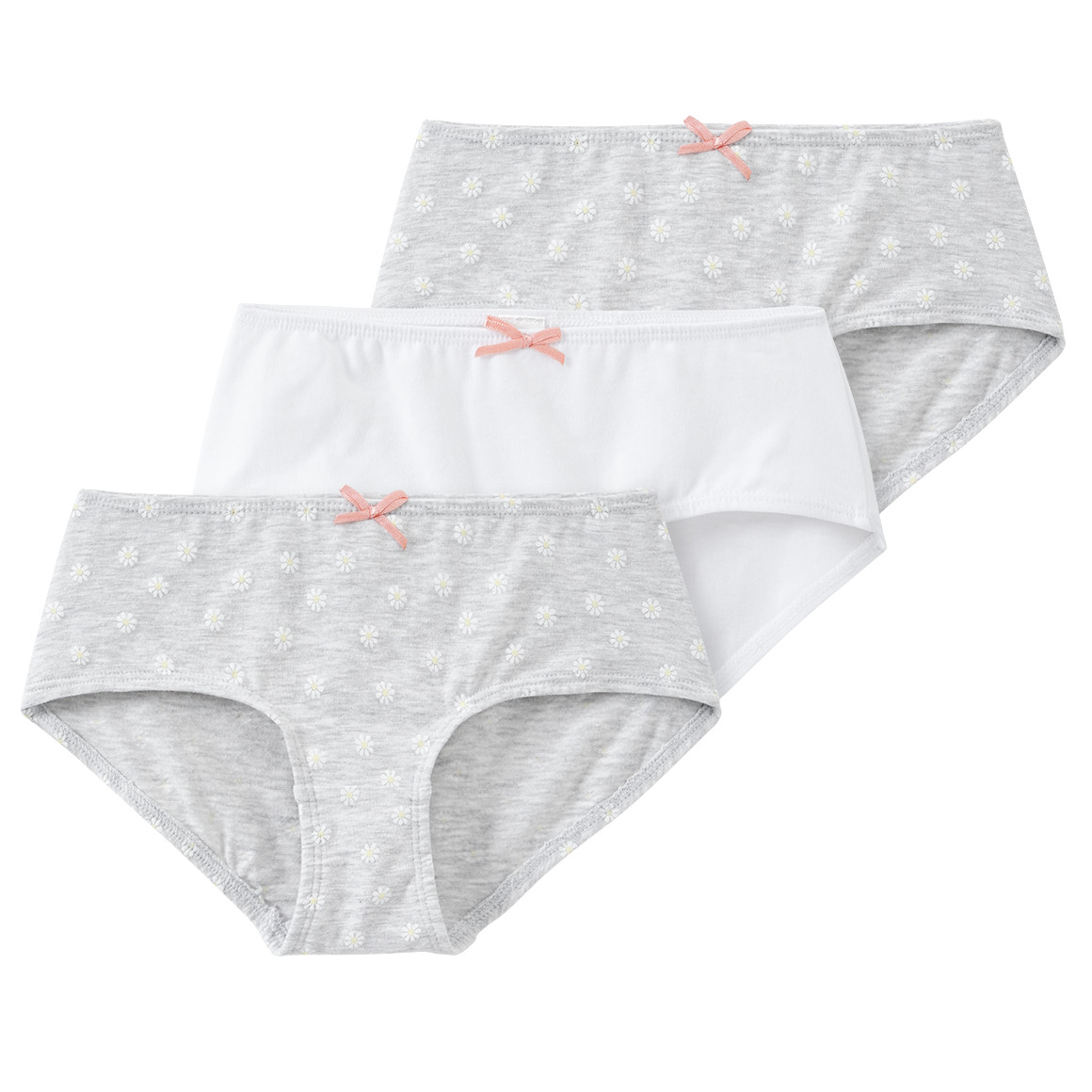 3 Mädchen Pantys aus Bio-Baumwolle von Yigga