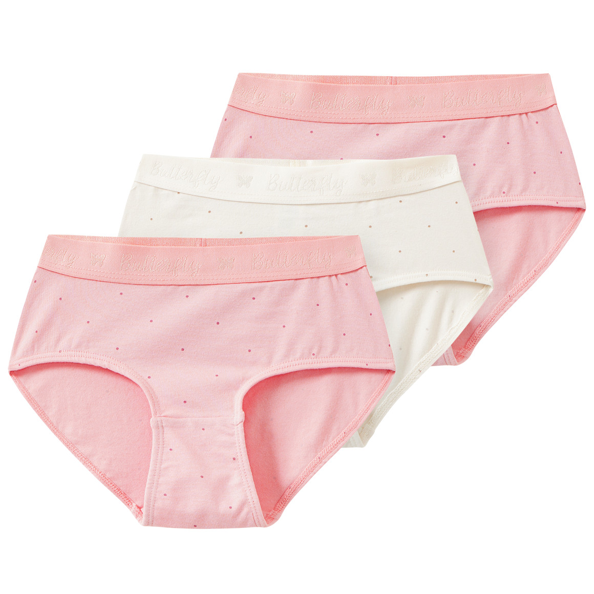 3 Mädchen Pantys mit Webbund von Yigga