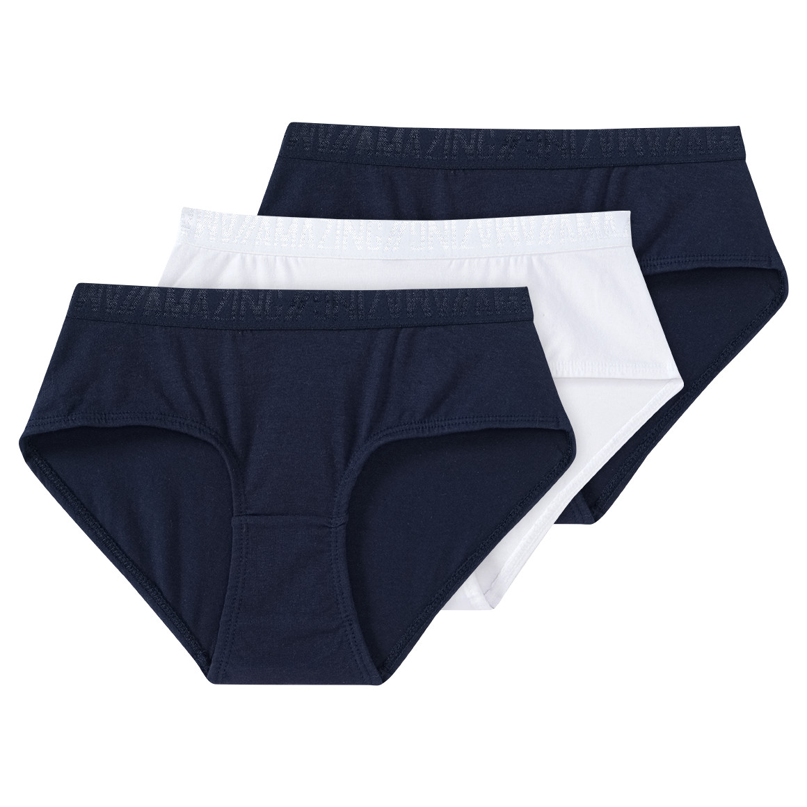 3 Mädchen Pantys unifarben von Yigga
