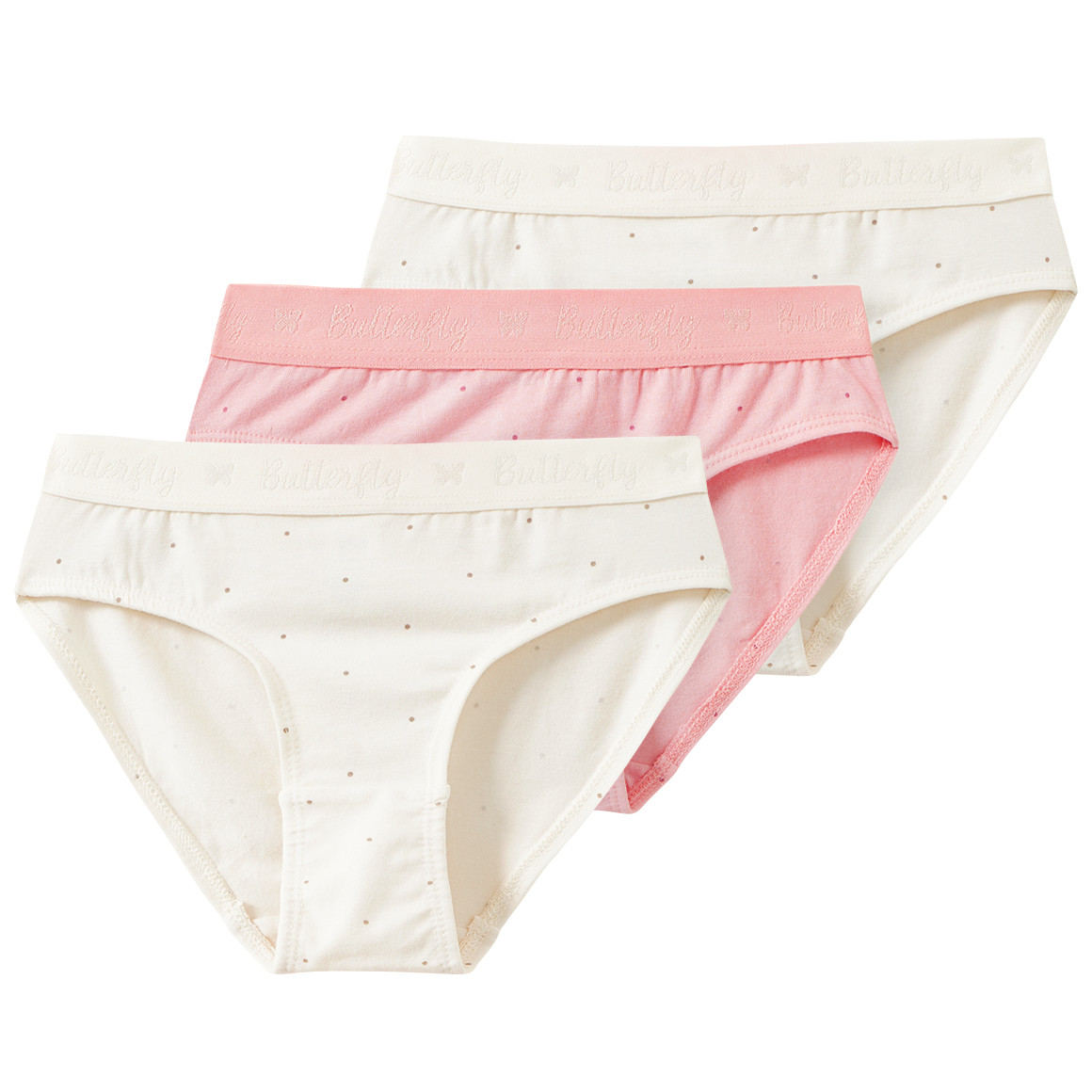 3 Mädchen Slips im Set von Yigga