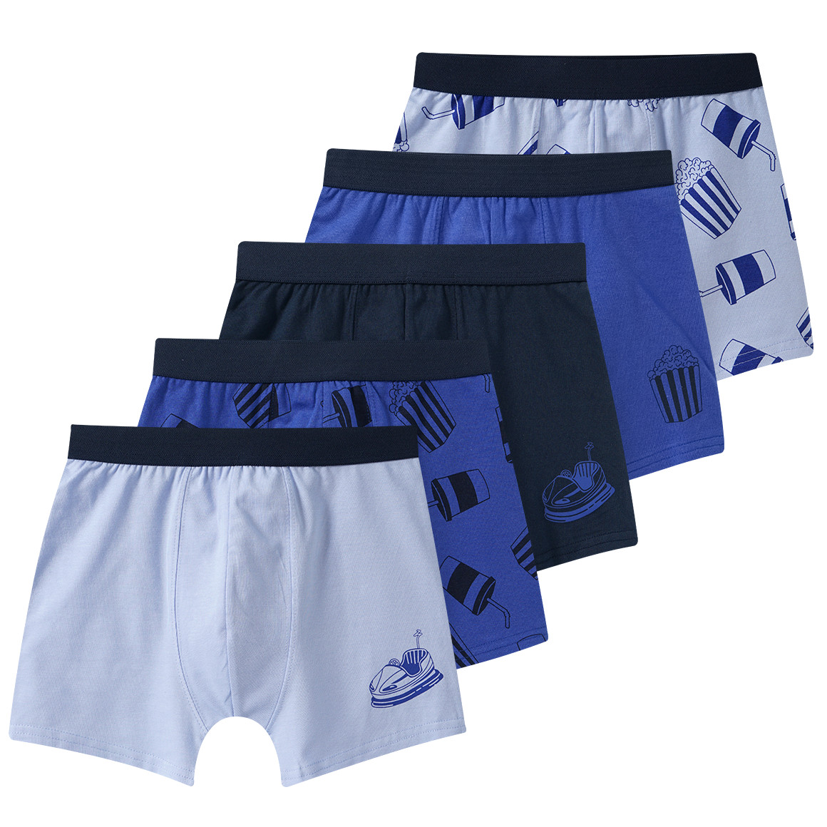5 Jungen Boxer in verschiedenen Dessins 5 Jungen Boxer in verschiedenen Dessins von Yigga