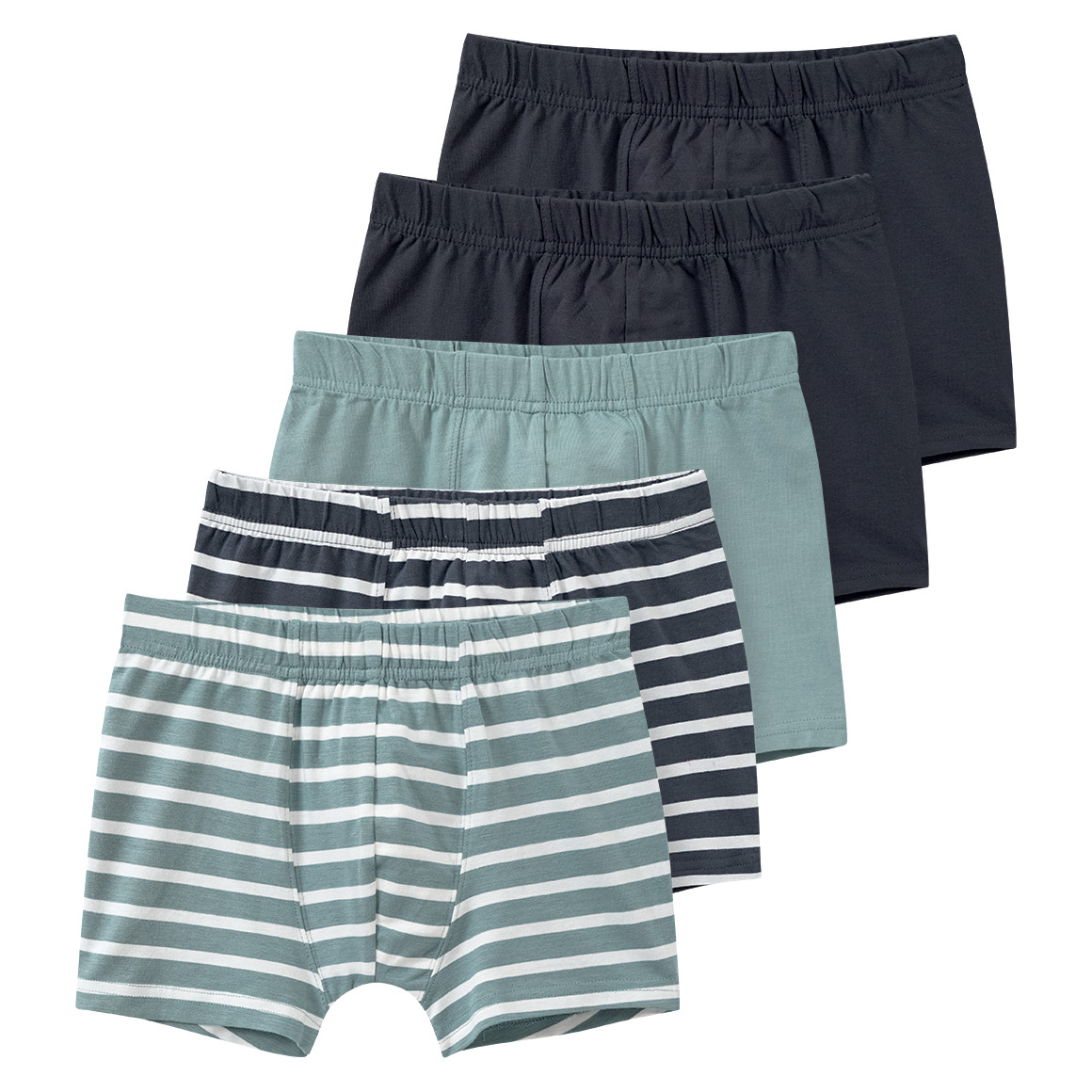 5 Jungen Boxer mit Bio-Baumwolle 5 Jungen Boxer mit Bio-Baumwolle von Yigga