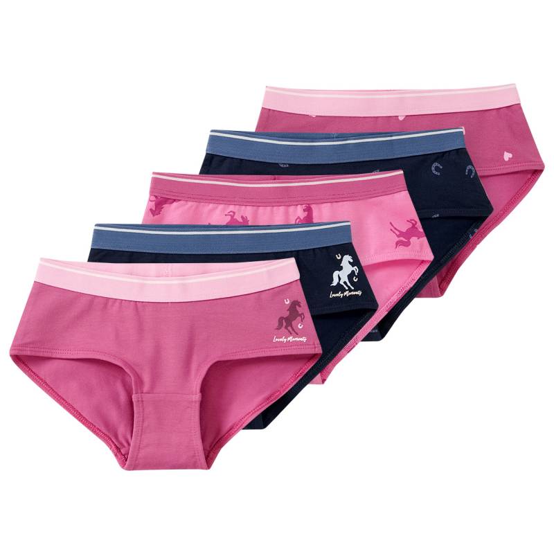5 Mädchen Pantys mit Pferde-Motiven von Yigga