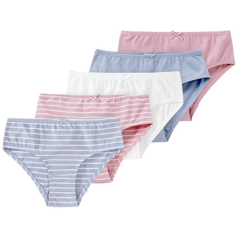 5 Mädchen Slips mit Bio-Baumwolle von Yigga