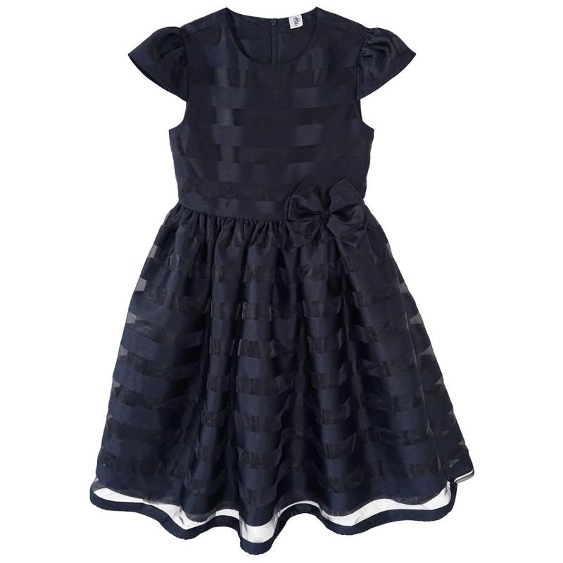 Festliches Mädchen Kleid mit Streifen von Yigga