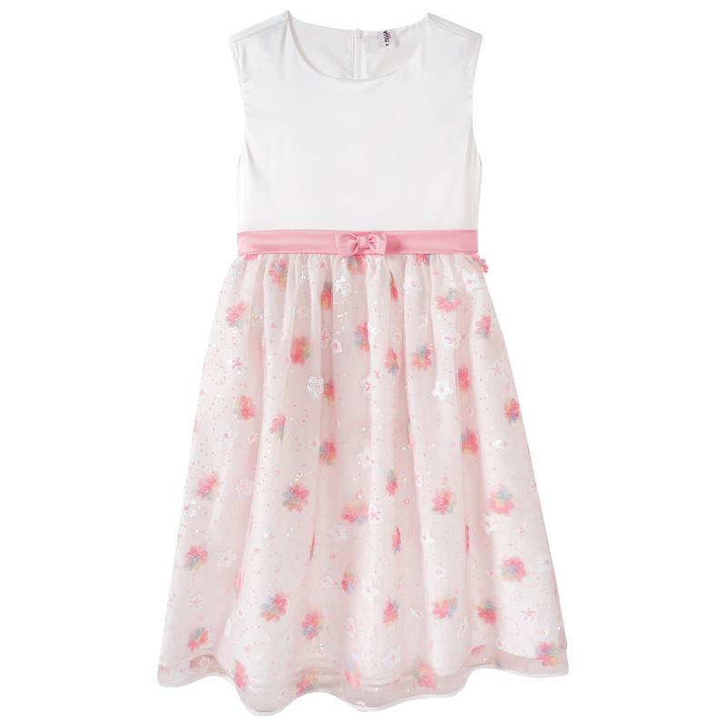Festliches Mädchen Kleid mit Zierschleife von Yigga