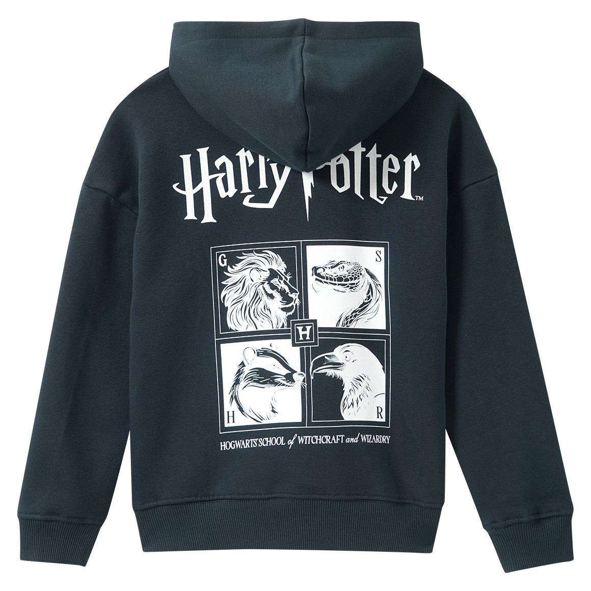 Harry Potter Hoodie mit Rücken-Print Harry Potter Hoodie mit Rücken-Print von Yigga