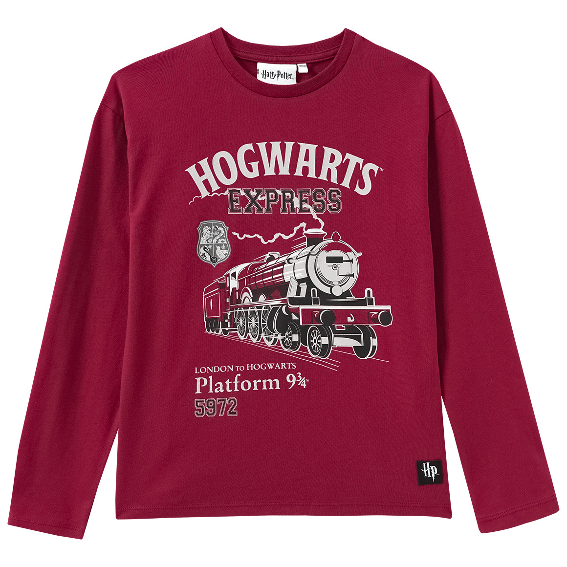 Harry Potter Langarmshirt mit Print von Yigga