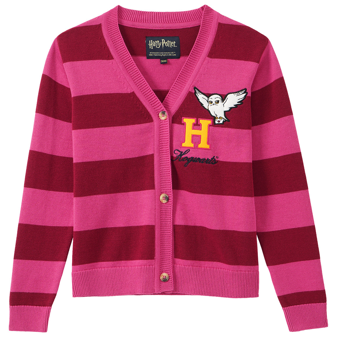 Harry Potter Strickjacke mit Blockstreifen Harry Potter Strickjacke mit Blockstreifen von Yigga