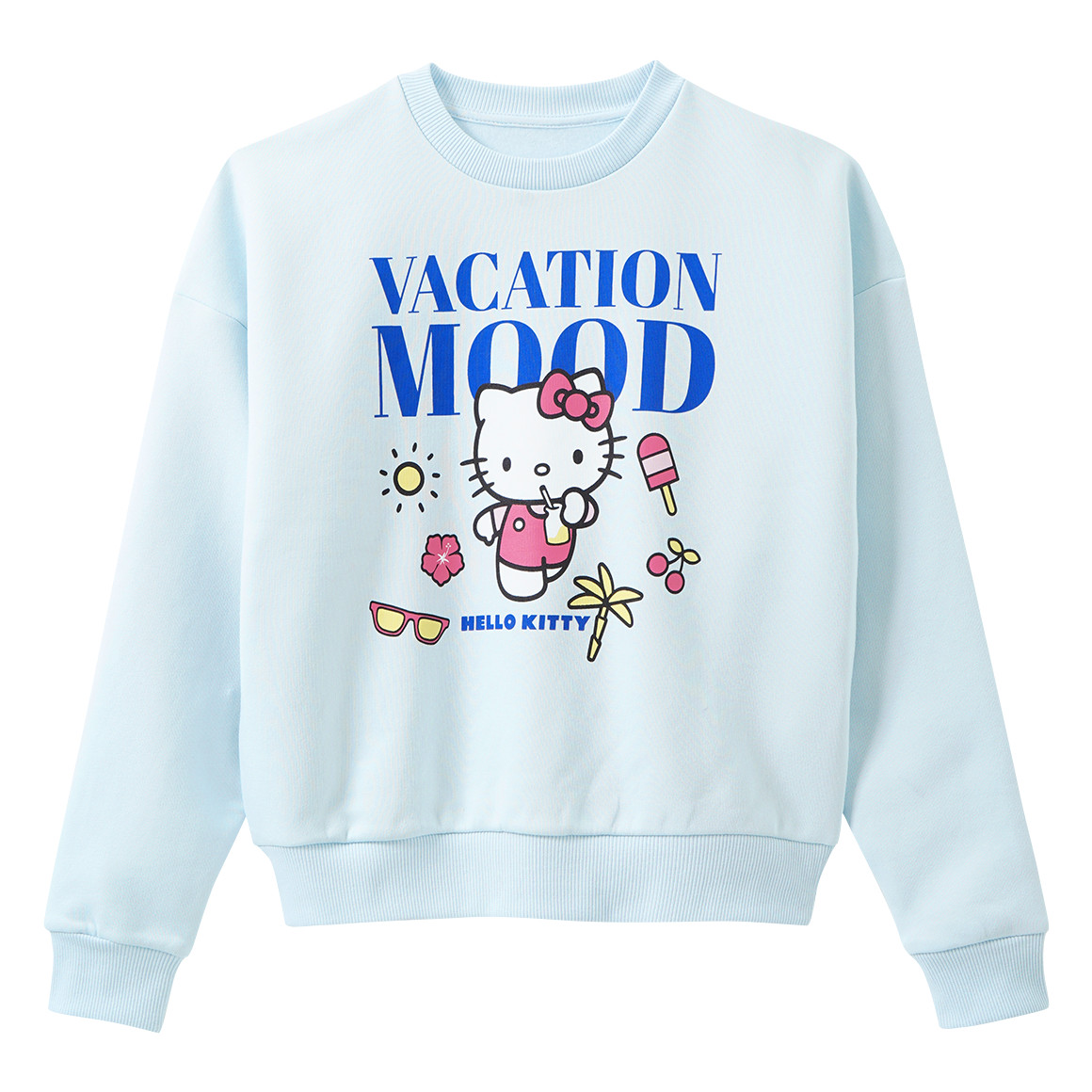 Hello Kitty Sweatshirt mit Front-Print von Yigga